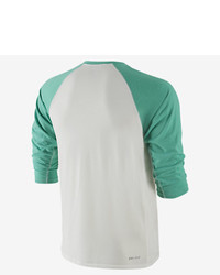 Nike Sb Dri Fit 34 Sleeve Speckle Henley Shirt