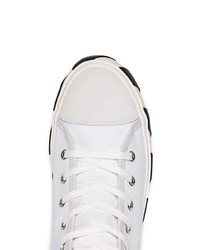 Off-White White Vulcanised Hi Top Sneakers