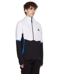 adidas Originals White Black Gameday Hoodie