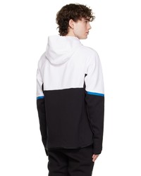 adidas Originals White Black Gameday Hoodie