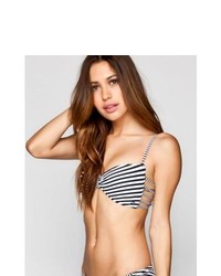 Billabong Stripe Bralette Bikini Top Blackwhite In Sizes Large Medium Small For 229251125