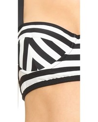Kate Spade New York Georgica Beach Stripes Bralette Bikini Top