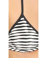 Shoshanna Ombre Triangle Bikini Top