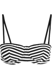 Dolce & Gabbana Striped Bikini Top