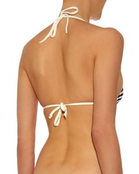 Solid & Striped The Sophie Striped Triangle Bikini Top