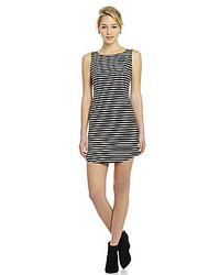 Collective Concepts Beaded Back Striped Dress