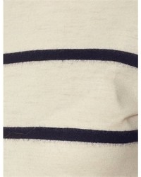 Samuji Ecru Wool Stripe Wera Dress, $265 | Avenue32 | Lookastic