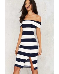 Factory Stripe Right Midi Dress