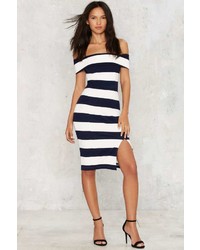 Factory Stripe Right Midi Dress