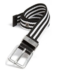 Diesel Bigokhan Belt Black White 32