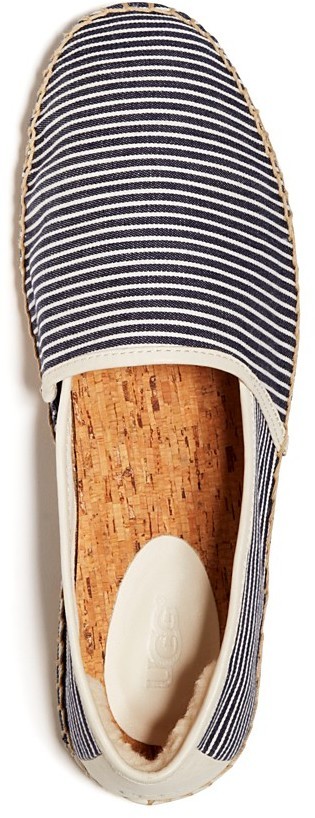 UGG Australia Kas Stripe Slip On Espadrille, $100 | Bloomingdale's