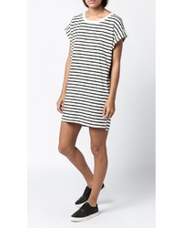 Azalea Morgan Striped Tee Dress