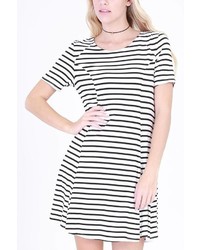 Hyfve Striped Tee Shirt Dress