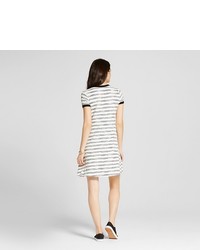 Mossimo Supply Co Ringer T Shirt Dress Black And White Stripe Supply Co