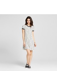 Mossimo Supply Co Ringer T Shirt Dress Black And White Stripe Supply Co