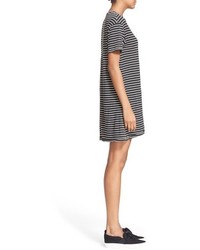 Current/Elliott The Knit Stripe T Shirt Dress