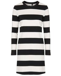 Topshop Boutique Wide Stripe T Shirt Dress