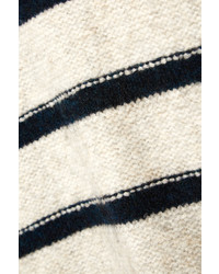 Line Beaufort Striped Intarsia Knit Sweater
