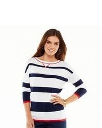 Chaps Striped Sweater