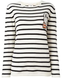 Chinti and Parker Striped Miffy Jumper