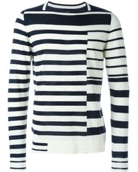 Maison Margiela Asymmetric Stripe Sweater