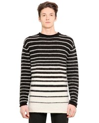 McQ by Alexander McQueen Striped Mohair Sweater