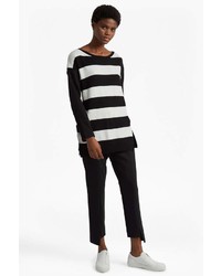 French Connection Ollie Striped Knit Crew Neck Jumper