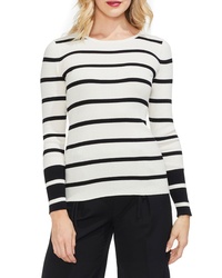 Vince Camuto Ribbed Stripe Sweater