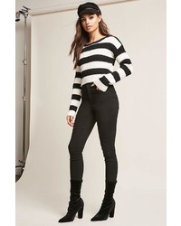 Forever 21 Ribbed Striped Sweater