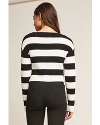 Forever 21 Ribbed Striped Sweater