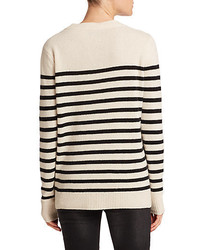 Set Striped Knit Pullover