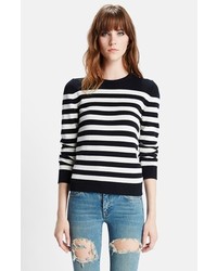 Saint Laurent Stripe Cashmere Sweater