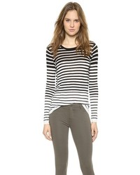 Vince Striped Crew Sweater