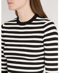 mo&co. Striped Knitted Jumper