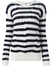 Woolrich Woven Stripe Sweater