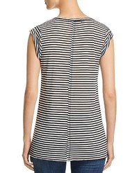 Able Usa Stripe Highlow Holes Tee