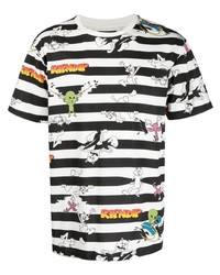 RIPNDIP All Over Stripe Print T Shirt
