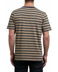 Volcom Briggs Stripe Crewneck T Shirt