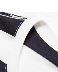 Burberry Brit Striped Cotton T Shirt