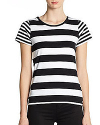 French Connection Fun Stripe Short Sleeve Tee