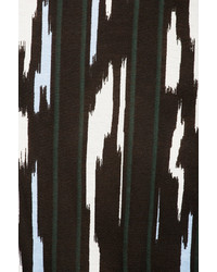 Proenza Schouler Ikat Stripe Tissue Jersey Long Sleeve Tee