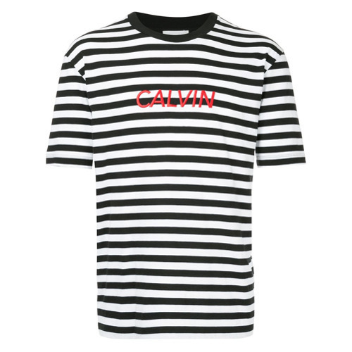 calvin klein striped t shirt