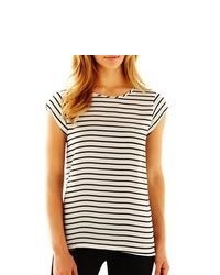 MNG by Mango Striped Tee