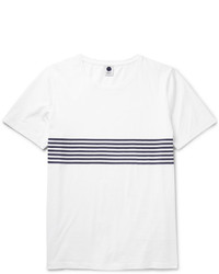 Nn07 Todd Striped Cotton Jersey T Shirt