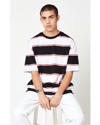 Pacsun Carmel Striped Oversized T Shirt
