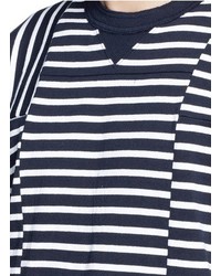 Sacai Patchwork Stripe T Shirt