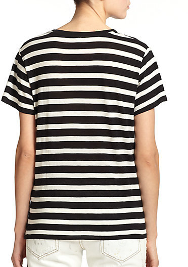 R 13 R13 Striped Boy Tee 195 Saks Fifth Avenue Lookastic