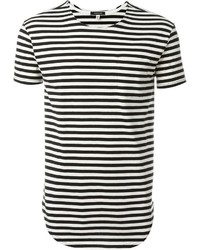 R 13 R13 Striped T Shirt