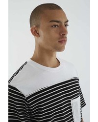 3.1 Phillip Lim Re Constructed Striped T Shirt
