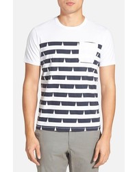 Jack Spade Sailboat Stripe Graphic T Shirt